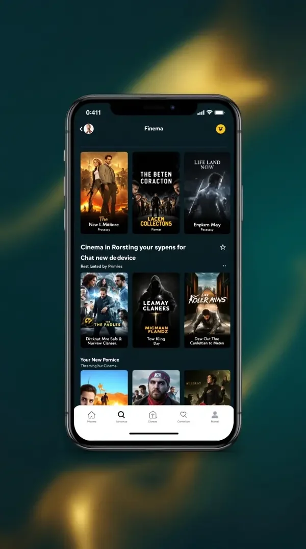 密桃影院 App 界面